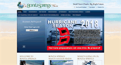 Desktop Screenshot of cityofbonitasprings.org